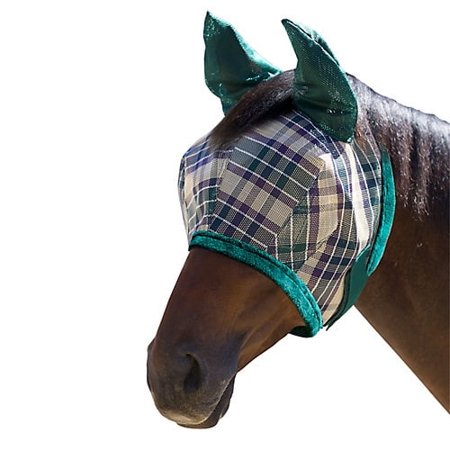 Kensington Fly Mask Fleece Ears XL Deluxe Hunter