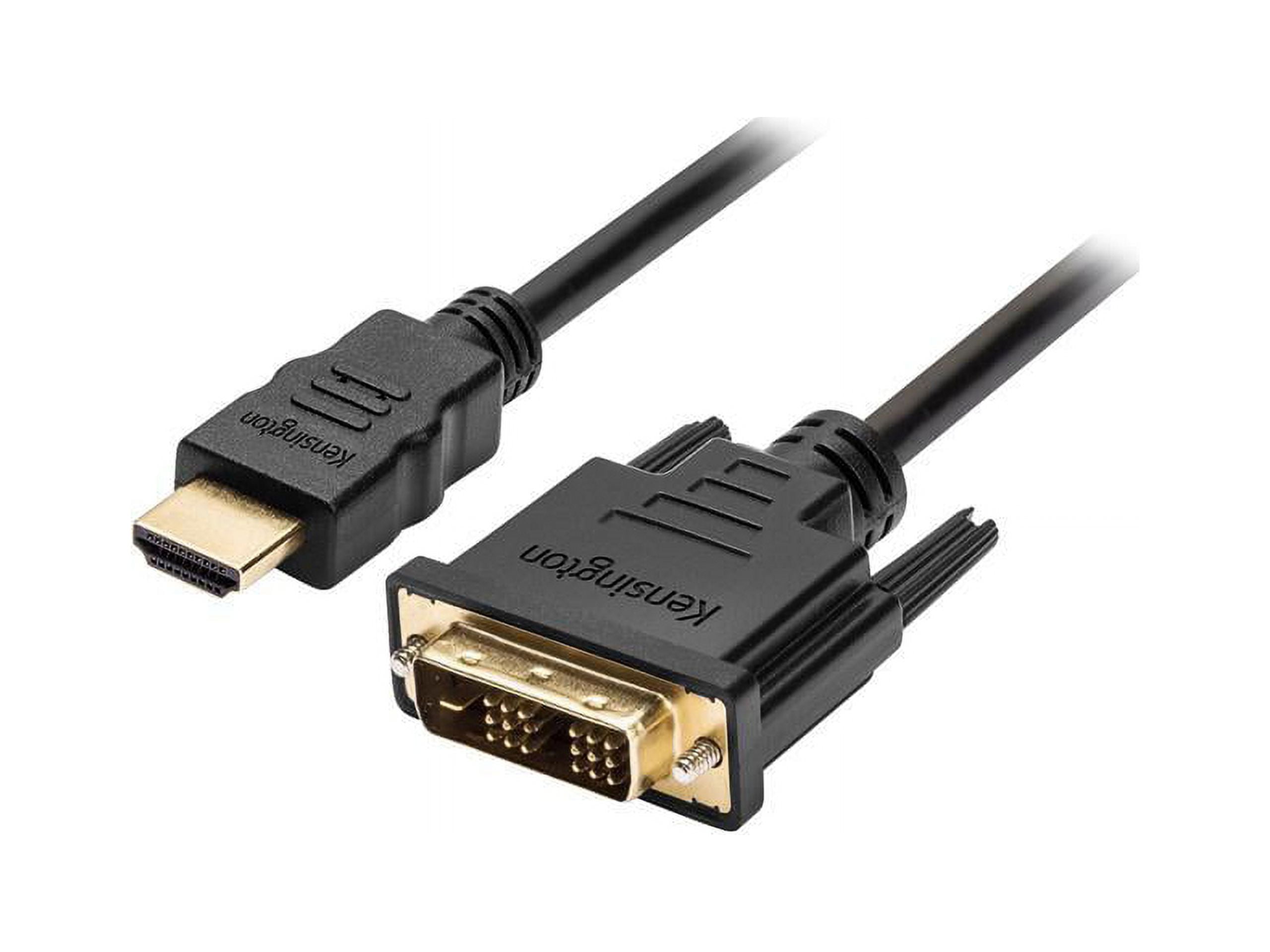Kensington Hdmi (M) To Dvi-D (M) Passive Bi-Directional Cable 6Ft