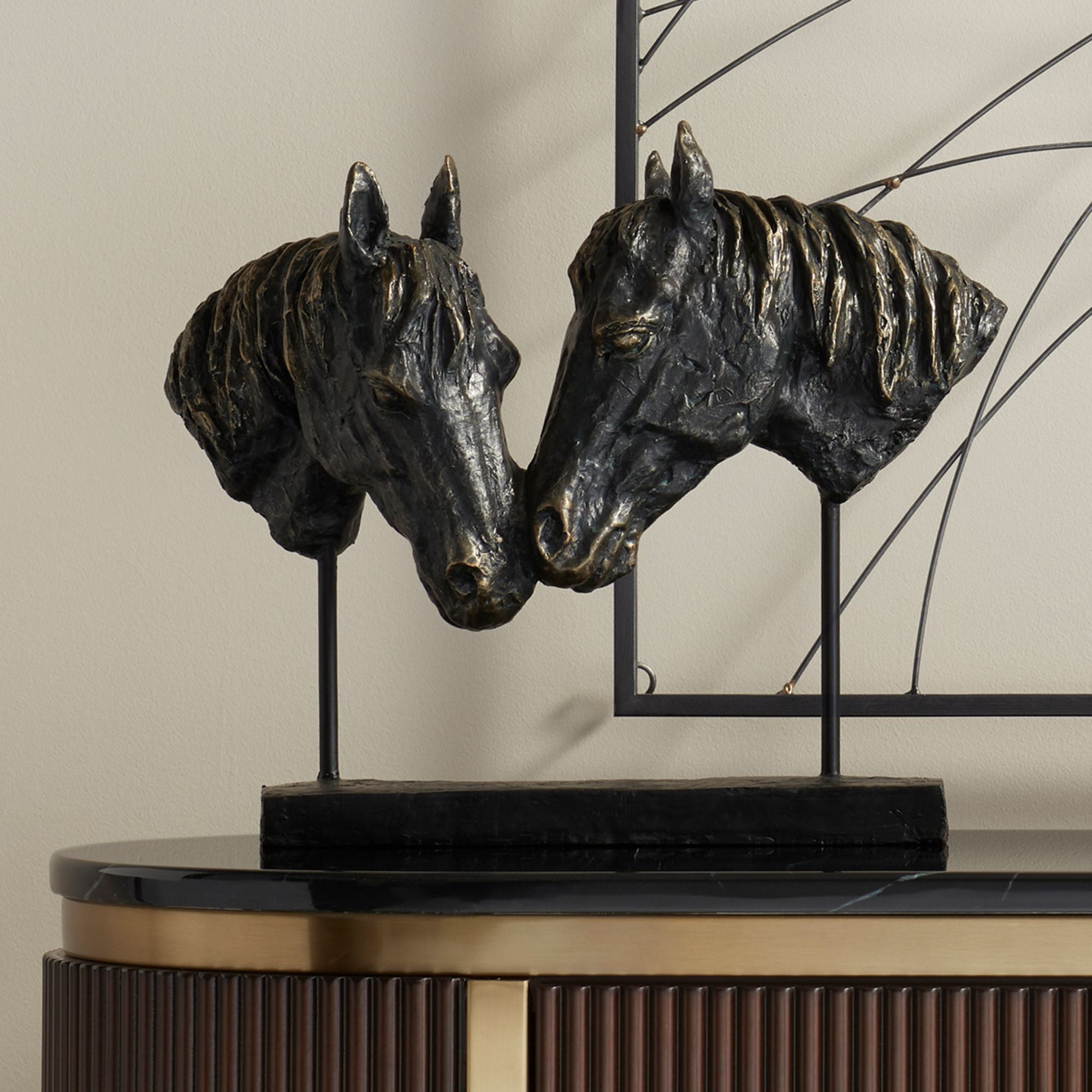 REALHORSE】馬 壁掛けオブジェHorse Head Statue Ⅰ REALHORSE】馬 壁掛けオブジェHorse Head Statue Ⅰ