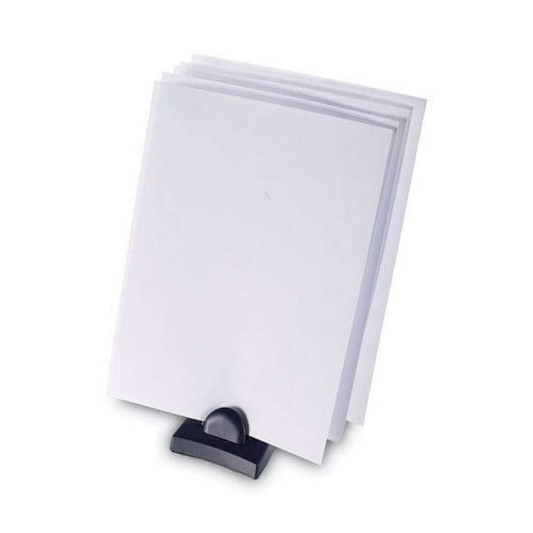 InSight Priority Puck Five-Slot Desktop Copyholder, Plastic, Blue InSight Priority Puck Five-Slot Desktop Copyholder, Plastic, Blue