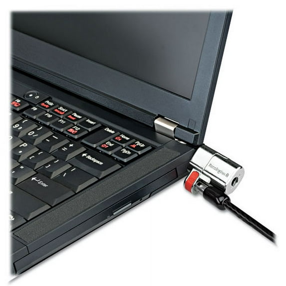 Kensington - K64637WW - Kensington ClickSafe Keyed Laptop Locks - Black - Steel - 5 ft - For Notebook