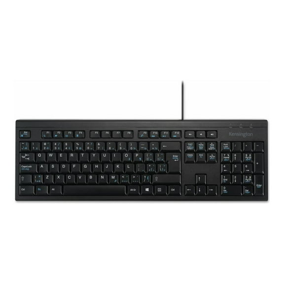 Kensington - Keyboard - USB - Canadian French - black