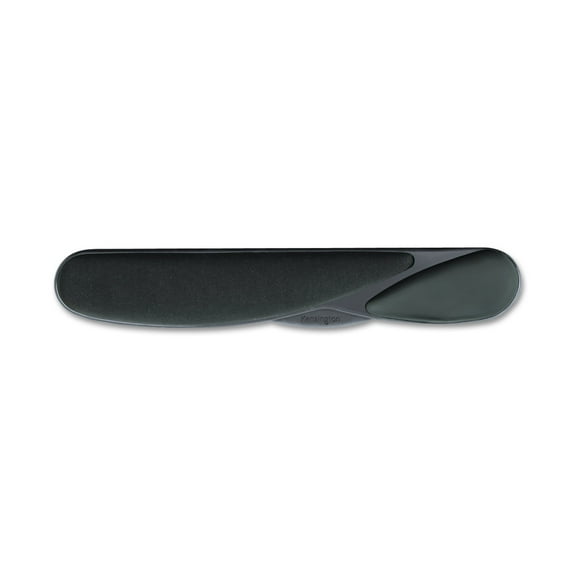 Kensington L22801US 19.25 in. x 3.5 in. Wrist Pillow Foam Keyboard Wrist Rest - Black