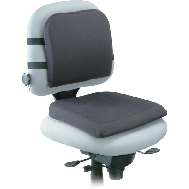 Kensington L82025F Memory Foam Back Rest, 16.00" L x 12.00" W x 16.00" H, Black