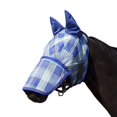 thumbnail image 1 of Kensington Long Nose Fly Mask X-Large Blue Ice Pla, 1 of 2