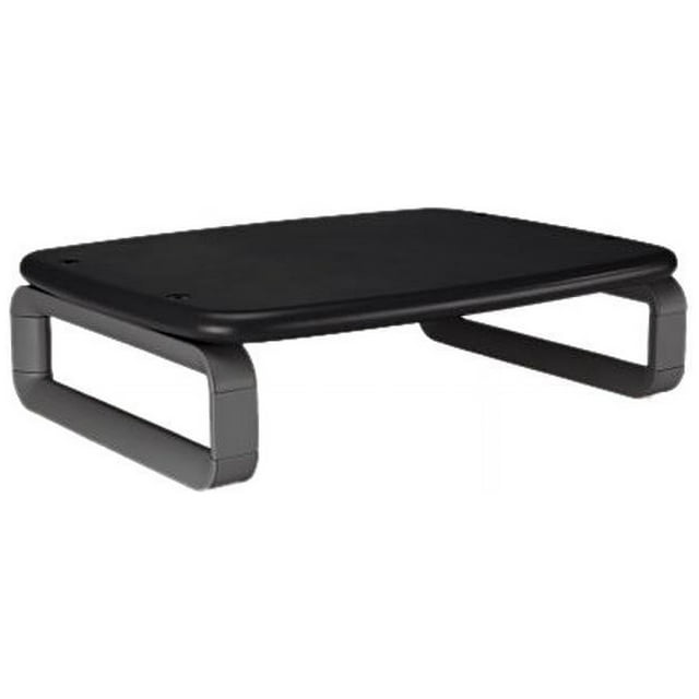 Kensington Monitor Stand Plus with SmartFit System, 16 x 11 5/8 x 6, Black/Gray
