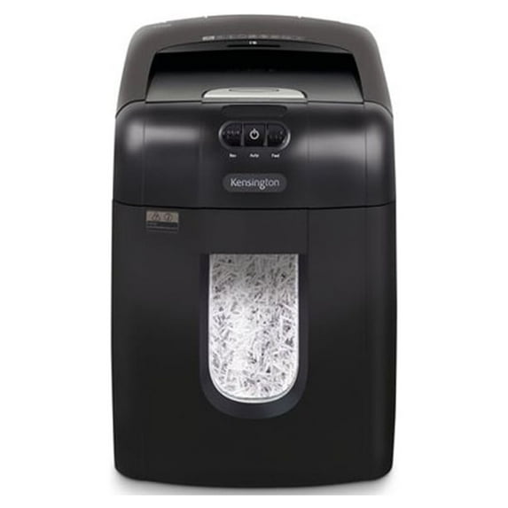 Kensington OfficeAssist Auto Feed Shredder A1300 Anti-Jam Cross Cut