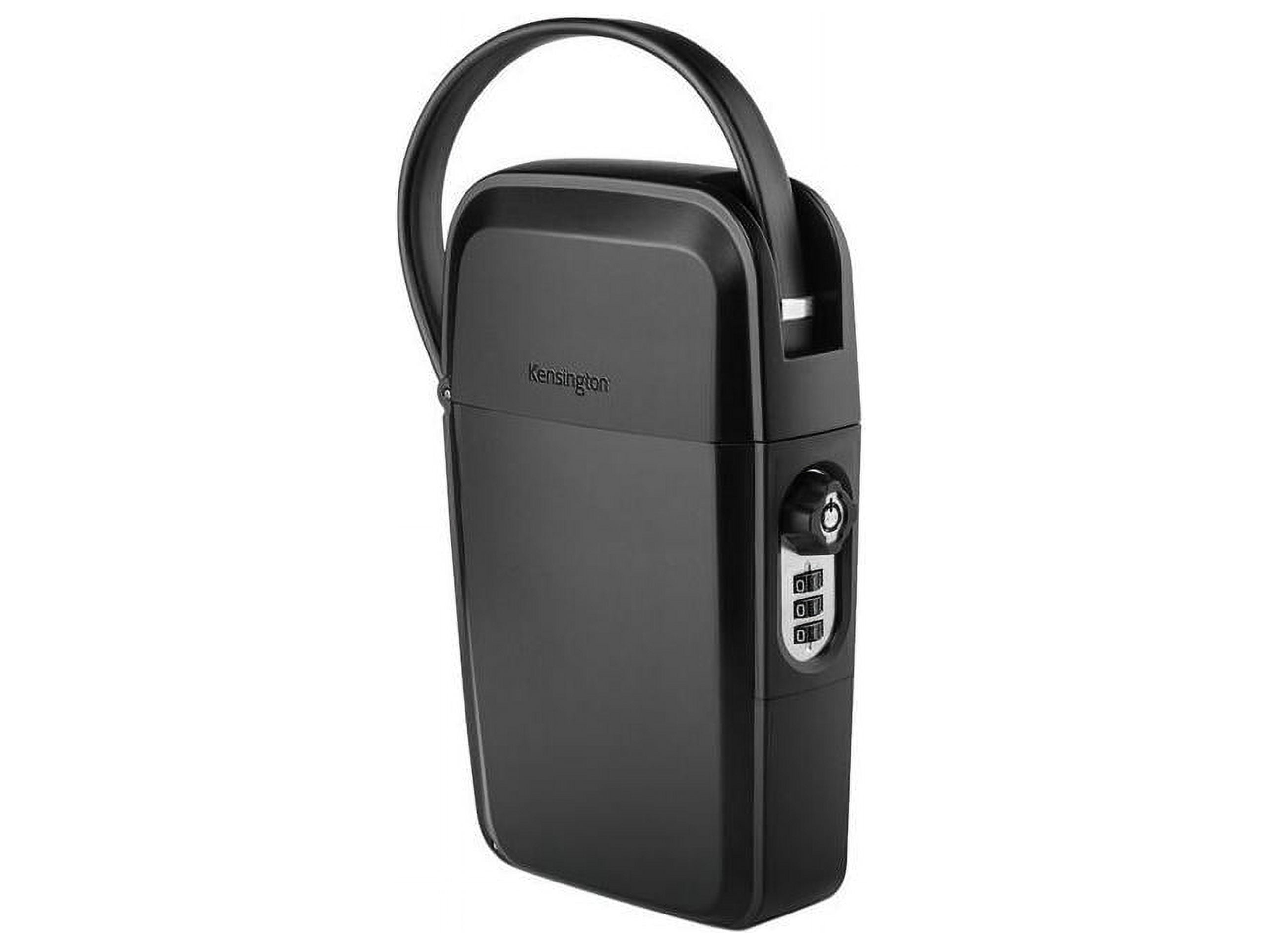 Kensington Portable Lock Box Key, Combination Lock Splash Resistant
