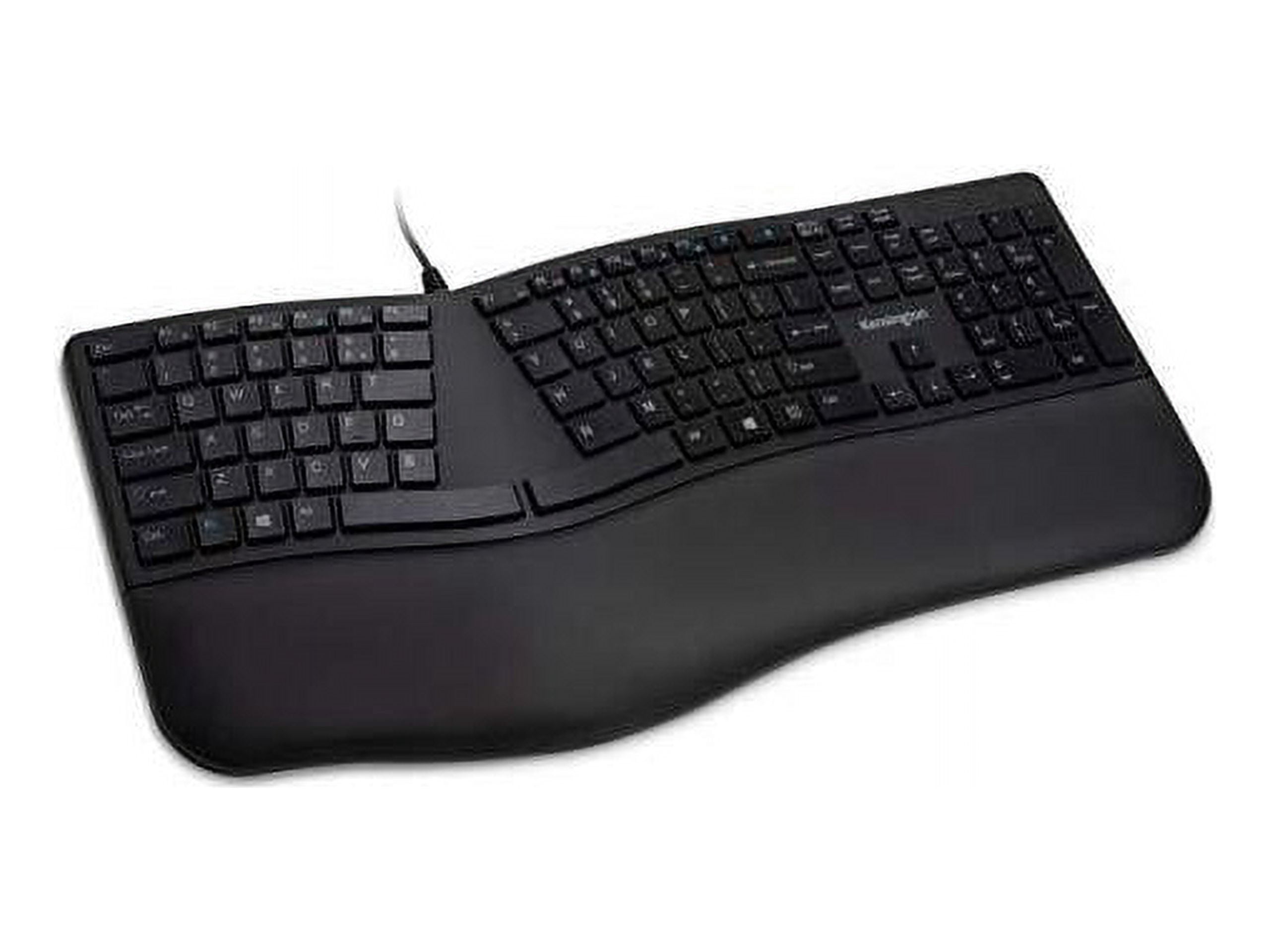 Kensington Pro Fit K75400US Black USB Wired Ergonomic Keyboard