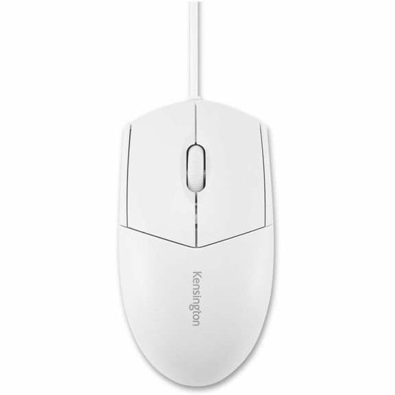 Kensington Pro Fit Wired Washable Mouse, White
