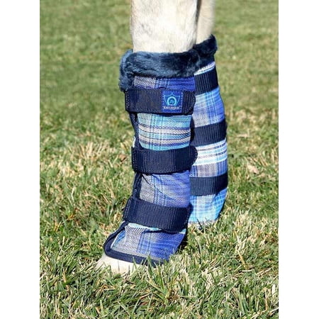 Kensington Protective Fly Boots with Fleece Trim - Sold in Pairs