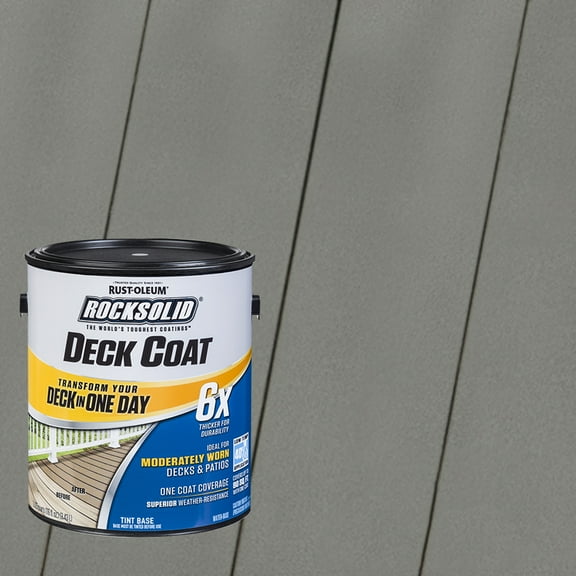 Kensington, Rust-Oleum RockSolid 6X Exterior Wood Deck Coat-319642T, Gallon