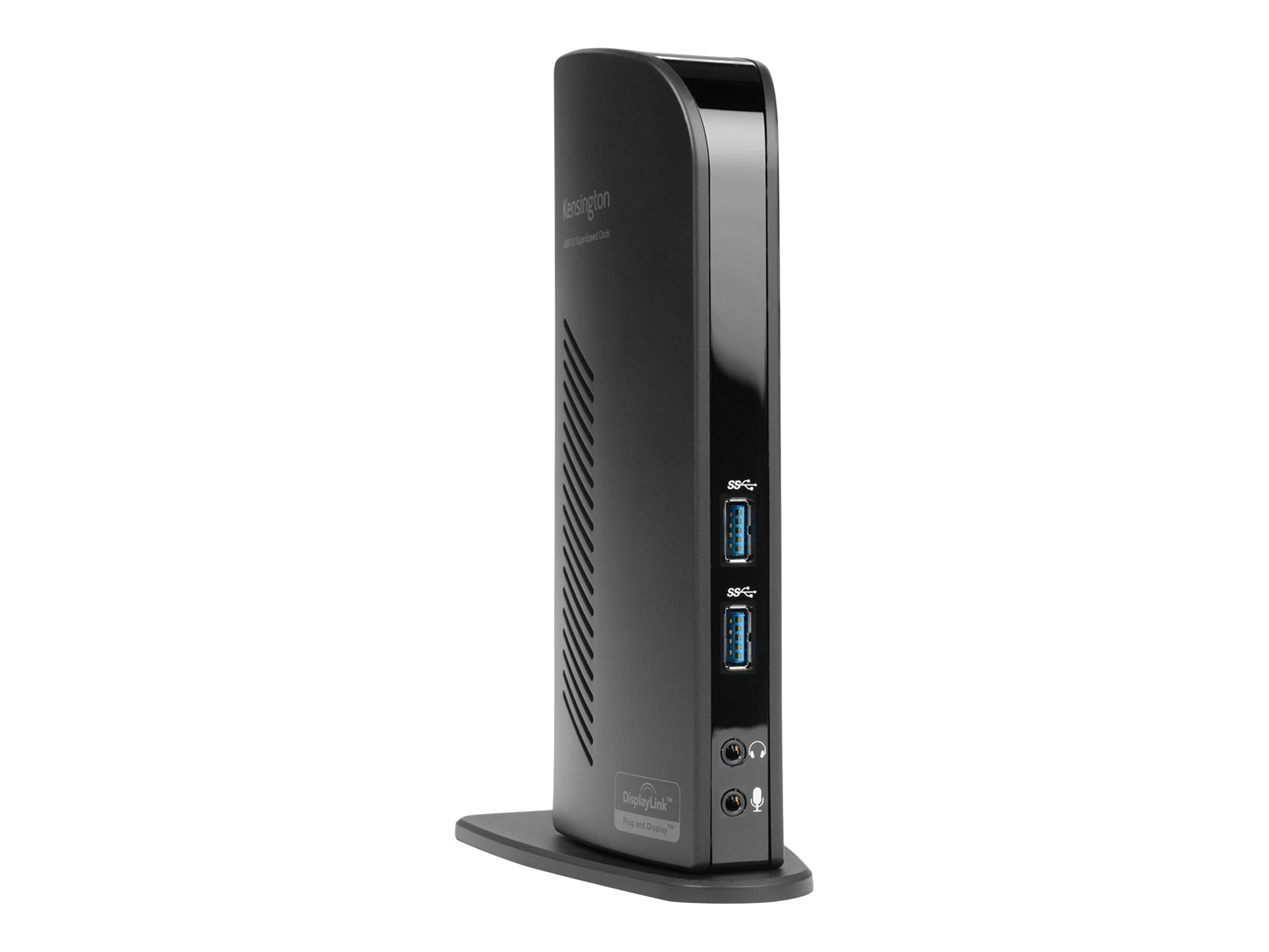 Kensington SD3500v Universal USB 3.0 Dual-2K Dock - HDMI/DVI-I - Windows - Docking station - USB - GigE - United States