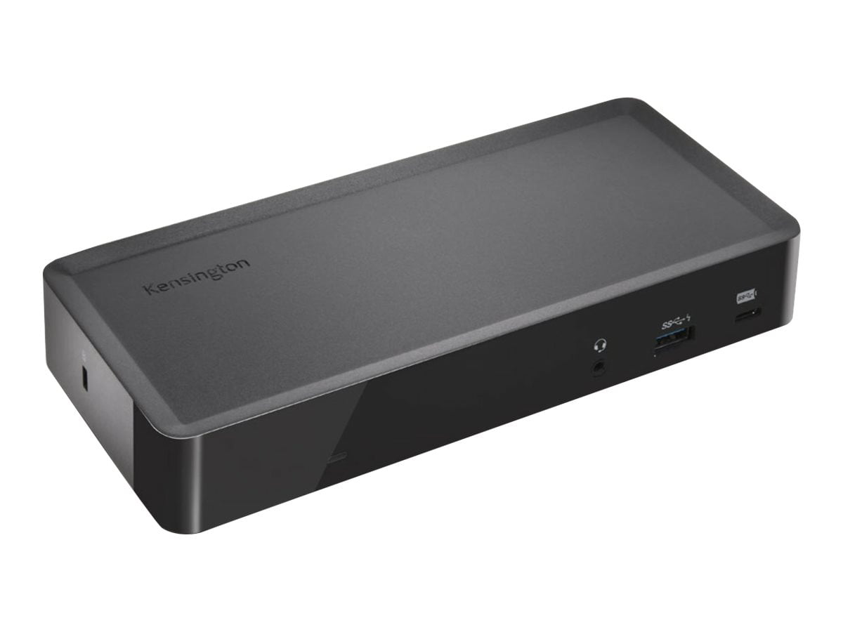 Kensington SD4700P USB-C & USB 3.0 Dual-2K Dock - DP & HDMI - Windows & Mac - Docking station - USB-C - HDMI, DP - GigE - 135 Watt - TAA Compliant - North America