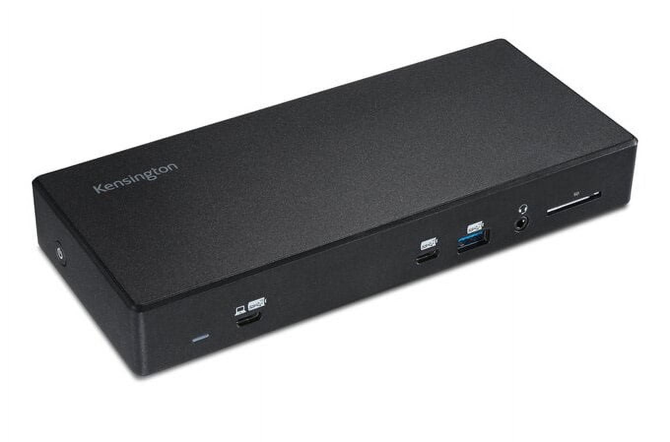 Kensington SD4855P Docking Station - for Notebook, Monitor - 100 W - USB Type C - 4K - 6 x USB Ports - 5 x USB Type-A Ports - USB Type-A - USB Type-C - Network (RJ-45) - HDMI - 2 x DisplayPorts - D...