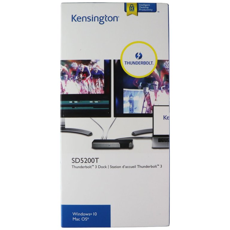 Kensington SD5200T Thunderbolt Universal Dual 4K Docking Station