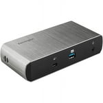 Kensington SD5550T ThunderboltTM 3 and USB-C Dual 4K Hybrid Docking Station - 60W PD - Windows and Mac (K38131NA)