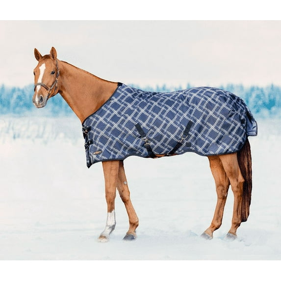 Kensington Signature Turnout Blanket (300g Heavy), Deluxe Black, Size: 84