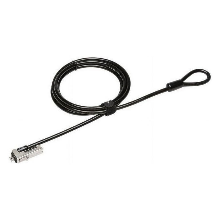 Kensington ClickSafe 2.0 Keyed Laptop Lock - Keyed Lock - Black - Carbon Steel - 6 ft - For Notebook Kensington ClickSafe 2.0 Keyed Laptop Lock - Keyed Lock - Black - Carbon Steel - 6 ft - For Notebook