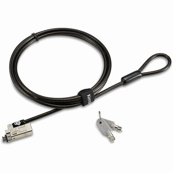 Kensington Slim NanoSaver 2.0 Keyed Laptop Lock, Master Key on Demand