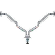 Kensington SmartFit One-Touch Height Adjustable Dual Monitor Arm, Gray