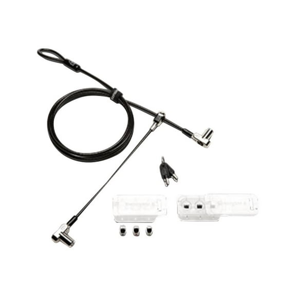 Kensington Universal 3-in-1 Keyed Cable Lock - Twin Lockheads  (K63380WW)