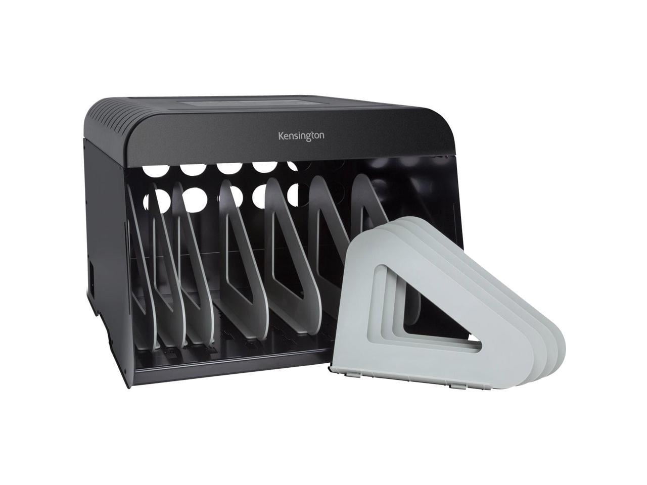 SecureTech Black Desktop Mounted Charging Station for 12 Devices