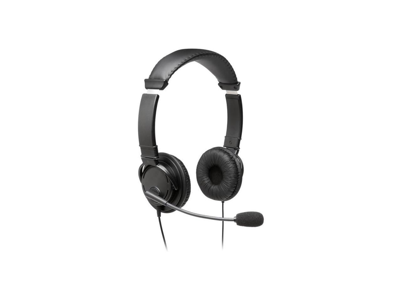 Kensington Usb Hi-fi Headphones With Mic, Black