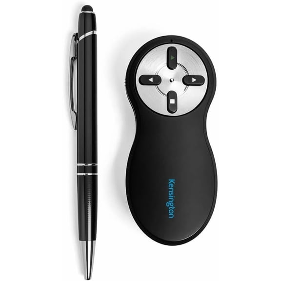 Kensington Wireless Presenter - Presentation Remote (K33271WW), Black