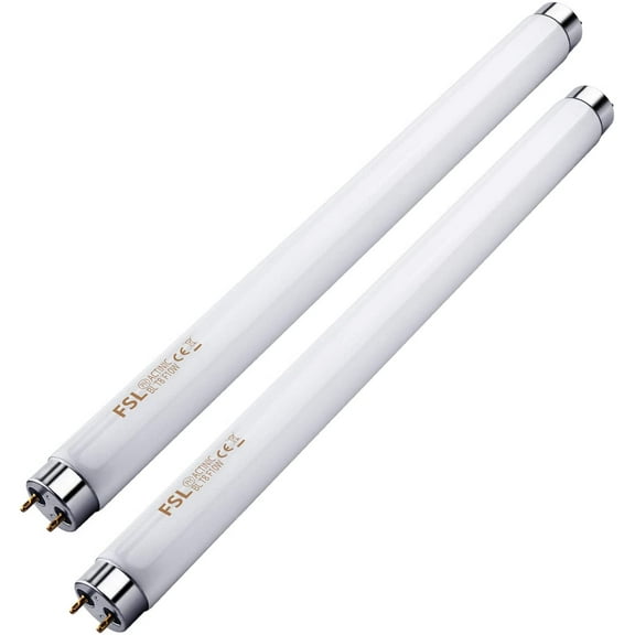 Kensizer 13 inch 2-Pack Bug Zapper Light Tubes Replacement 10W Each for 20W Electronic Bug Zapper T8 Lamp Bulbs