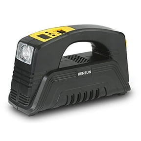 Kensun AC & DC Rapid Performance Air Compressor Tire Inflator with Digital Display - 30 litre Per min