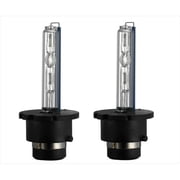 Kensun UN-K-Bulbs-D2S-8K HID Xenon 8000K 35W AC Bulbs, White With Blue Tinge