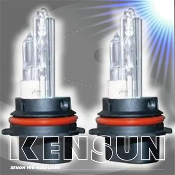 Kensun UN-K-Slim Kit-9004 LH-43K HID Xenon Lo-Hi Halogen 4300K 35W AC Slim Kit- Bright White Yellow Tinge