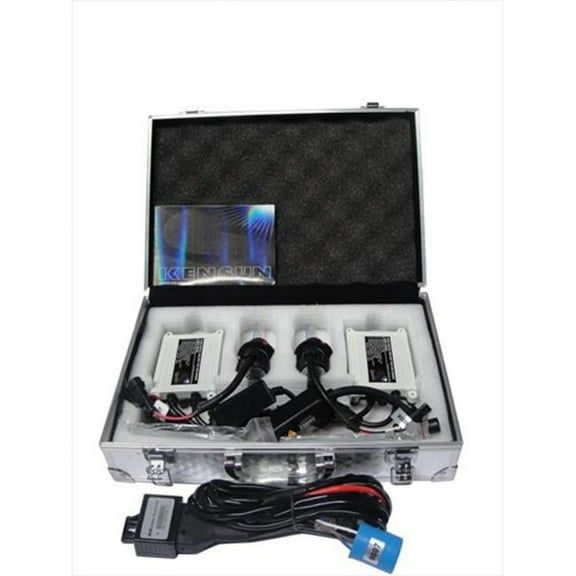 Kensun UN-K-Slim Kit-9004 S-5K HID Xenon Single-Beam 5000K 35W AC Slim Kit- Pure White