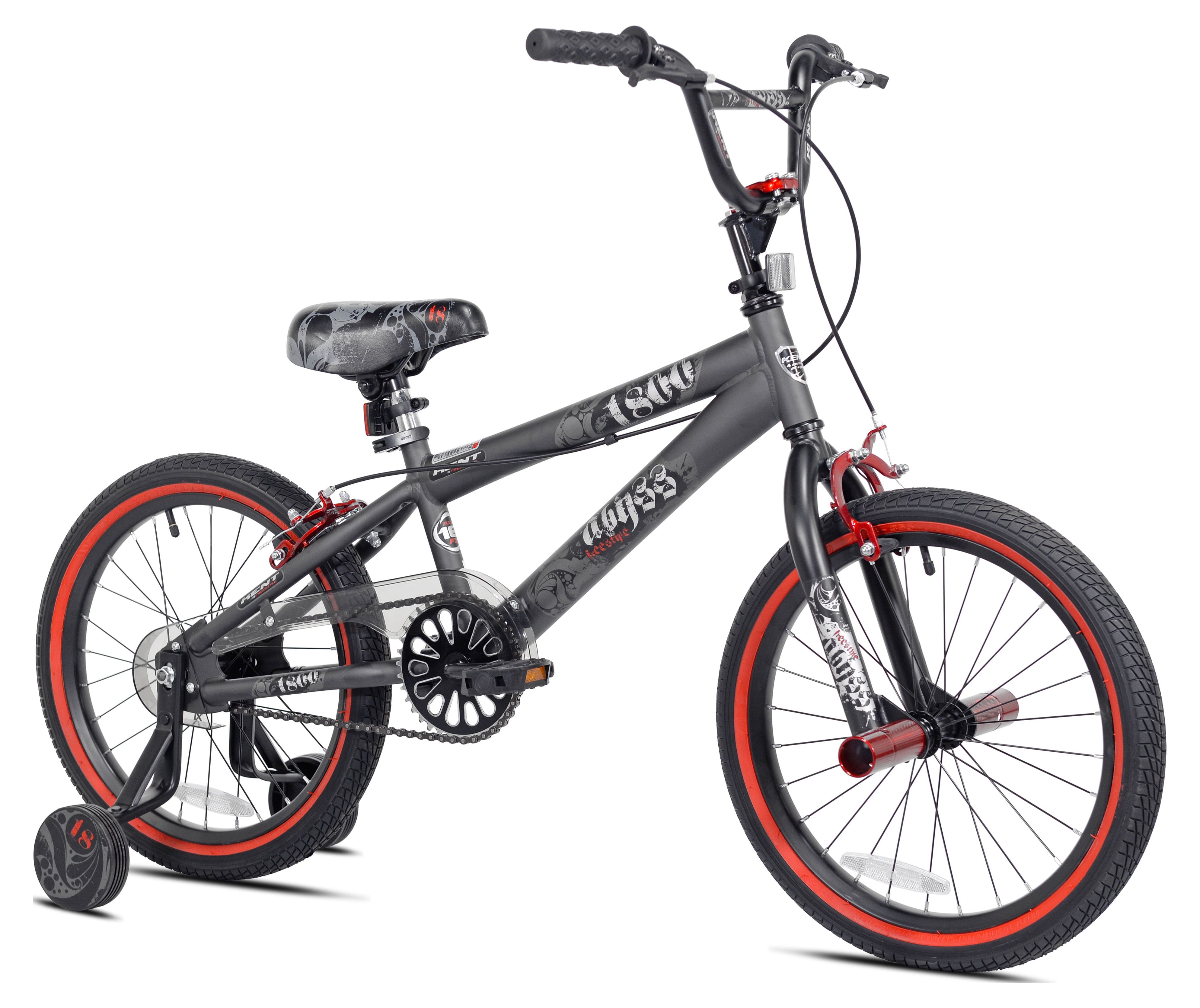Kent 18 In. Abyss Boy's Freestyle BMX Bike, Charcoal Gray - image 1 of 14