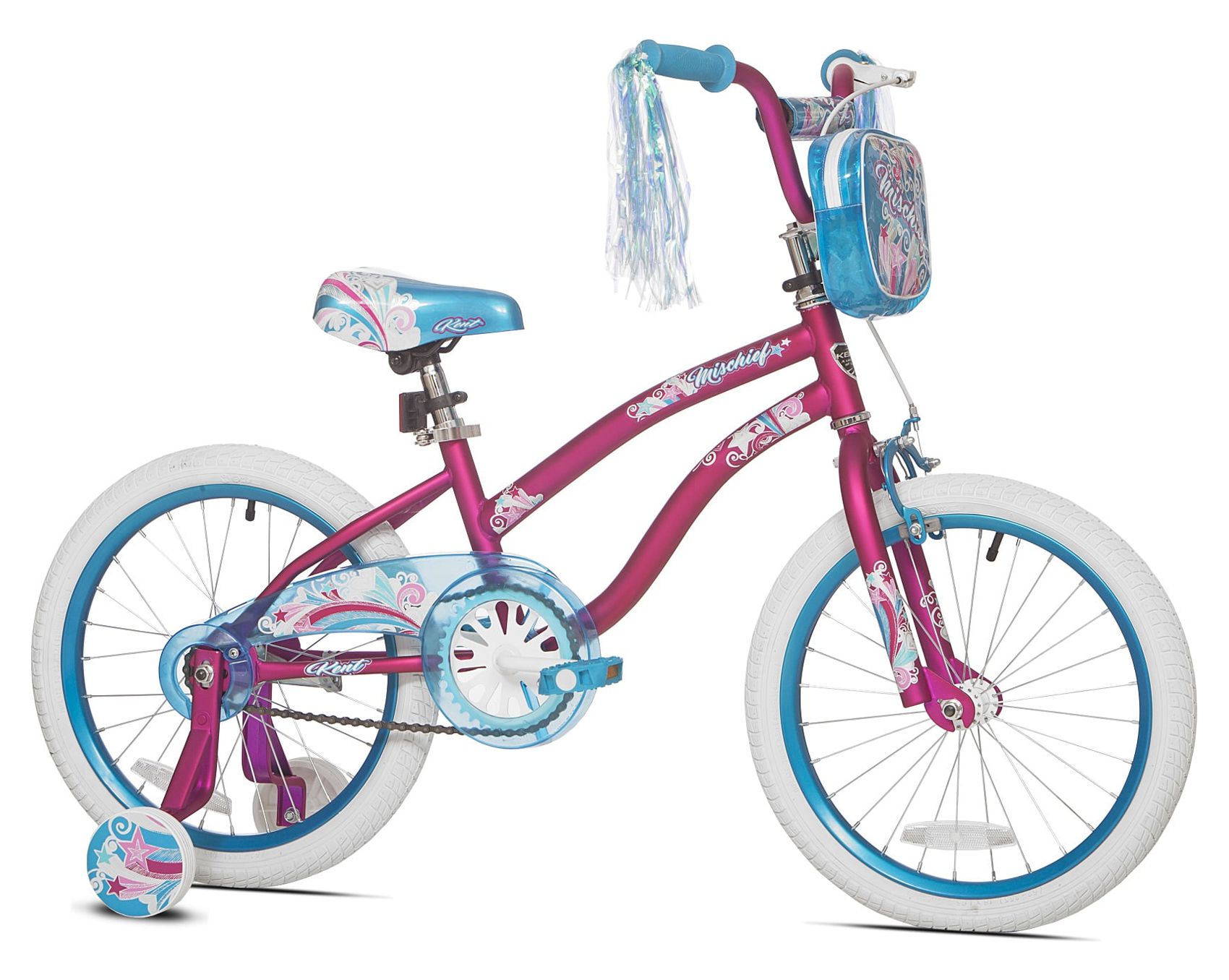 Kent 18 in. Mischief Girl's Child Bike, Pink and Blue - image 1 of 11
