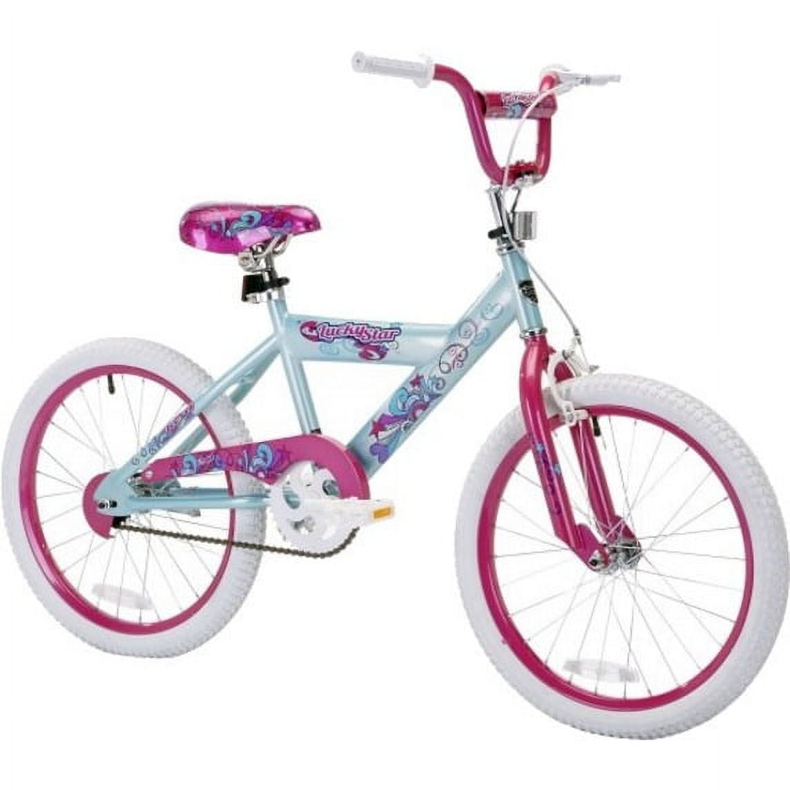 Kent 20 in. Lucky Star Beginner Bike, Blue Steel Frame, Suitable