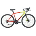 thumbnail image 1 of Kent 700c Dirt Runner Men's Gravel Bike, 14 Speed, Neon Red / Orange, 1 of 8