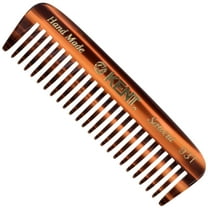 Kent 93T Mini Beard Comb for Men, Wide Tooth Men's Comb, Mustache Comb and Beard Combs for Facial Hair, Small Pocket Sized Travel Comb, Mini Comb Detangle Comb for Beard Detangling Comb