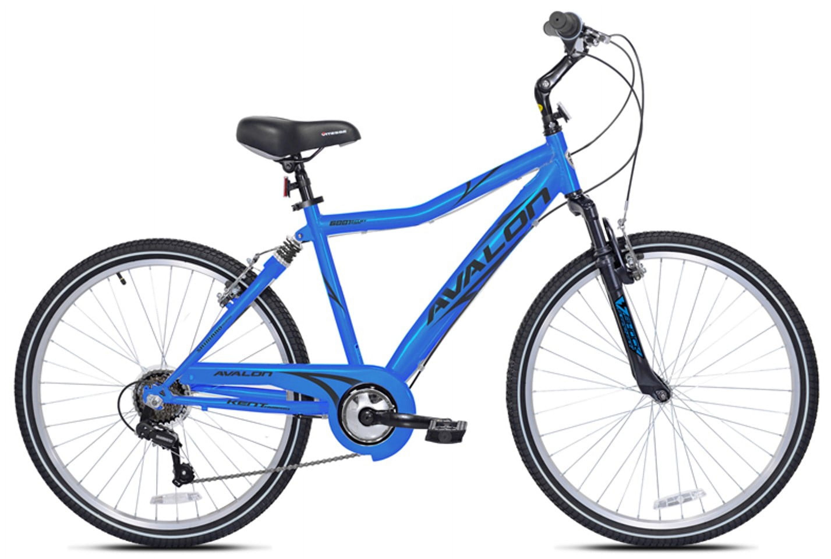 Kent Bicycle 26" Avalon Comfort-Hybrid Men's Bicycle, Blue - image 1 of 7