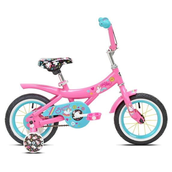 Kent Bicycles 12" Sweet Pink Bicycle, Fits Riders 2' - 3'2", Toddler/Child, Pink