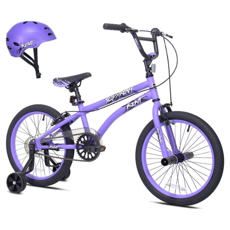 Kent Bicycles 18" Slipstream Bicycle with Helmet, Purple