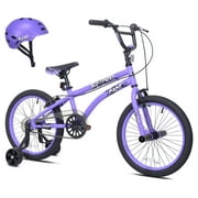 Kent Bicycles 18" Slipstream Bicycle with Helmet, Purple