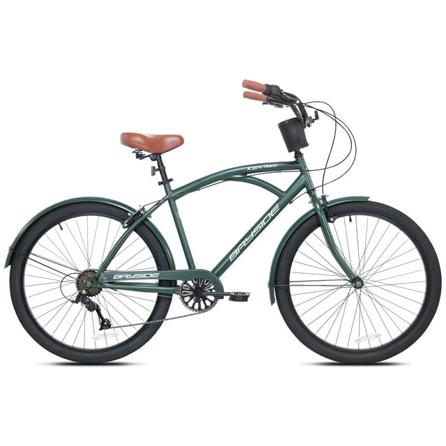 Kent Bicycles 26-inch Bayside Men's Cruiser Bicycle, Green