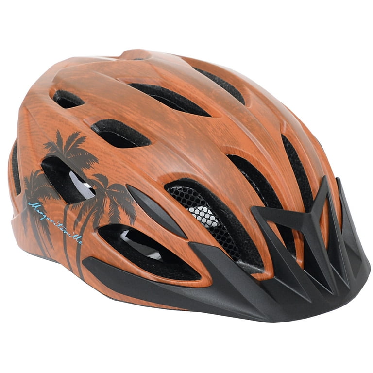 Kent Bicycles Margaritaville Unisex Adult Bike Helmet Wood Grain