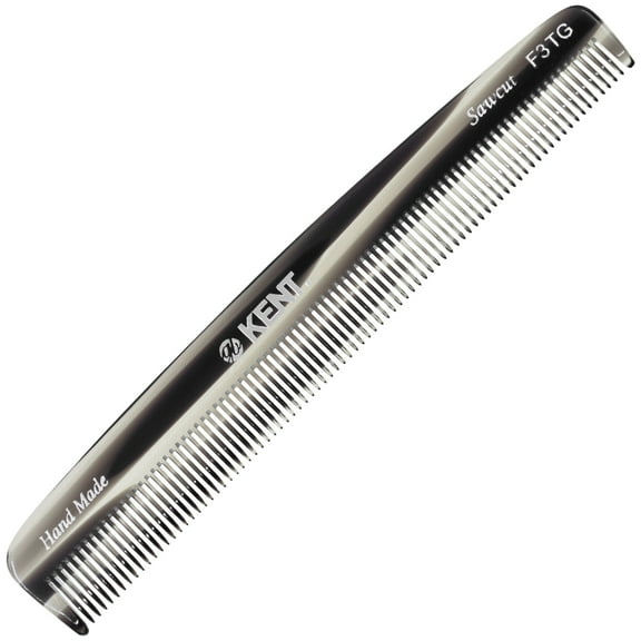 Kent F3T Fine Tooth Comb for Hair Care, Parting Comb Combs for Men and Combs for Women, Dandruff Hair Comb, Kent Mens Combs for Hair Fine Teeth Comb Hair Comb