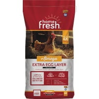 Kent Feeds Kent Home Fresh Extra Egg Layer + Omega Chicken Pellets - Pack of 10