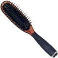thumbnail image 1 of Kent KB Headhog Travel Detangling Hair Brush, Tortoise Shell, Black Rubber Cushion Detangler Brush and Scalp Brush, Firm Rounded Plastic Bristles for Women Men and Kids Everyday Care, Made in England, 1 of 12