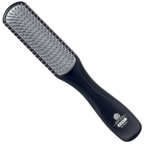 Kent KFM Gel Styling Hair Brush for Men - Mens Hair Brush with Ionic Anti Static Bristles Great for a Daily Mens Styling Brush - Kent Brush Detangling and Smoothing Long or Thick Hair