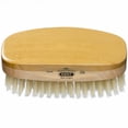 thumbnail image 1 of Kent MS23D Finest Men's Military Style Hair Brush - Satin and Beechwood Travel Size Base, Soft Pure White Natural Boar Bristle Ideal for Fine or Thinning Hair and Sensitive Scalps, 1 of 6